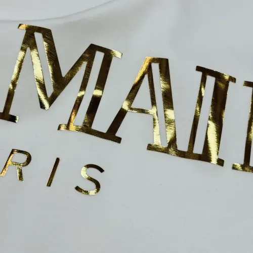 Cheap Balmain T-Shirts Short Sleeved For Men #1405234 Replica Wholesale [$76.00 USD] [ITEM#1405234] on Replica Balmain T-Shirts