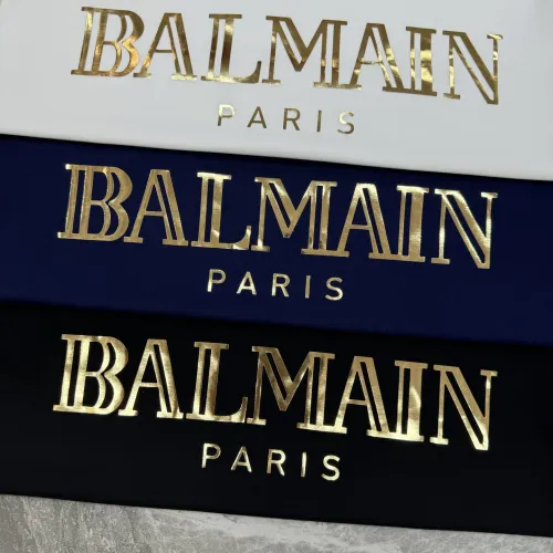 Cheap Balmain T-Shirts Short Sleeved For Men #1405235 Replica Wholesale [$76.00 USD] [ITEM#1405235] on Replica Balmain T-Shirts