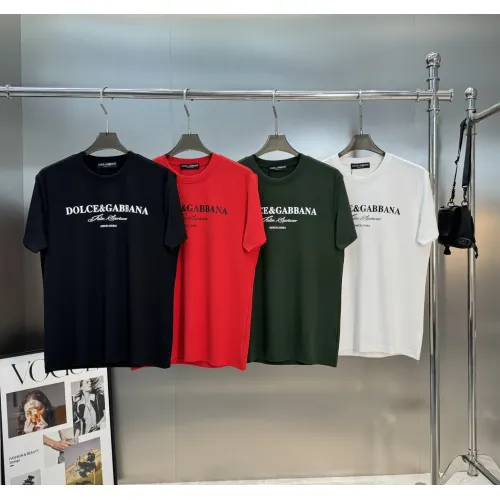Cheap Dolce &amp; Gabbana D&amp;G T-Shirts Short Sleeved For Men #1405240 Replica Wholesale [$76.00 USD] [ITEM#1405240] on Replica Dolce &amp; Gabbana D&amp;G T-Shirts