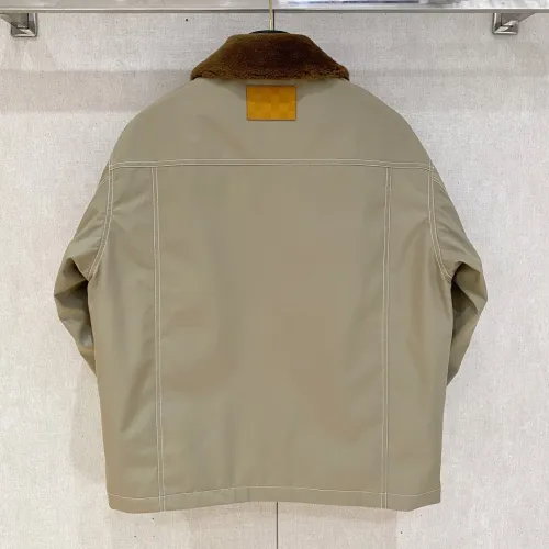 Cheap Louis Vuitton LV Down Feather Coat Long Sleeved For Men #1405252 Replica Wholesale [$175.00 USD] [ITEM#1405252] on Replica Louis Vuitton LV Down Feather Coat