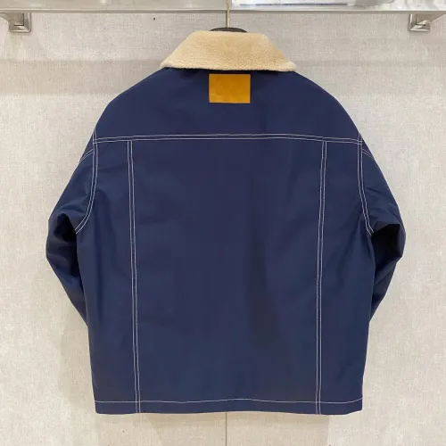 Cheap Louis Vuitton LV Down Feather Coat Long Sleeved For Men #1405253 Replica Wholesale [$175.00 USD] [ITEM#1405253] on Replica Louis Vuitton LV Down Feather Coat