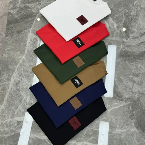 Cheap Fendi T-Shirts Short Sleeved For Men #1405267 Replica Wholesale [$76.00 USD] [ITEM#1405267] on Replica Fendi T-Shirts