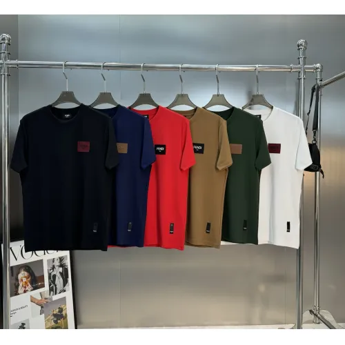 Cheap Fendi T-Shirts Short Sleeved For Men #1405267 Replica Wholesale [$76.00 USD] [ITEM#1405267] on Replica Fendi T-Shirts