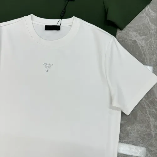 Cheap Prada T-Shirts Short Sleeved For Men #1405302 Replica Wholesale [$76.00 USD] [ITEM#1405302] on Replica Prada T-Shirts