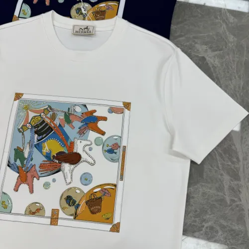 Cheap Hermes T-Shirts Short Sleeved For Men #1405314 Replica Wholesale [$80.00 USD] [ITEM#1405314] on Replica Hermes T-Shirts