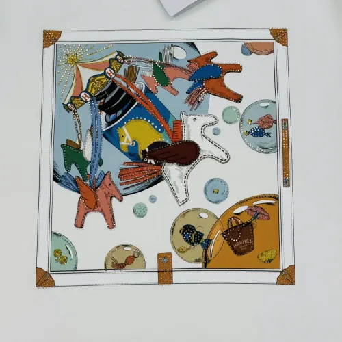 Cheap Hermes T-Shirts Short Sleeved For Men #1405314 Replica Wholesale [$80.00 USD] [ITEM#1405314] on Replica Hermes T-Shirts