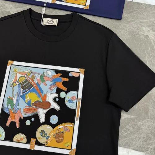 Cheap Hermes T-Shirts Short Sleeved For Men #1405316 Replica Wholesale [$80.00 USD] [ITEM#1405316] on Replica Hermes T-Shirts