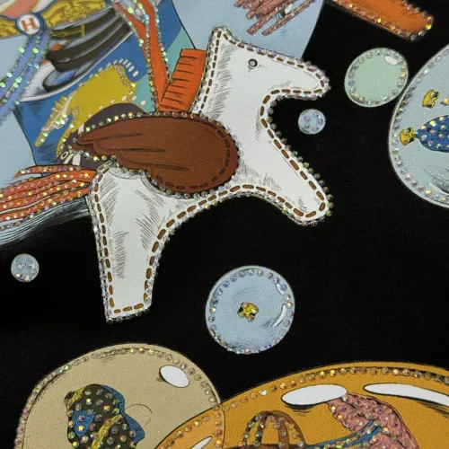 Cheap Hermes T-Shirts Short Sleeved For Men #1405316 Replica Wholesale [$80.00 USD] [ITEM#1405316] on Replica Hermes T-Shirts