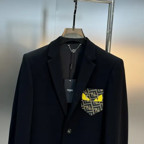 Cheap Fendi Jackets Long Sleeved For Men #1405328 Replica Wholesale [$130.00 USD] [ITEM#1405328] on Replica Fendi Jackets