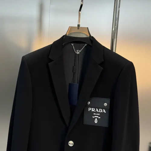 Cheap Prada Jackets Long Sleeved For Men #1405331 Replica Wholesale [$130.00 USD] [ITEM#1405331] on Replica Prada Jackets
