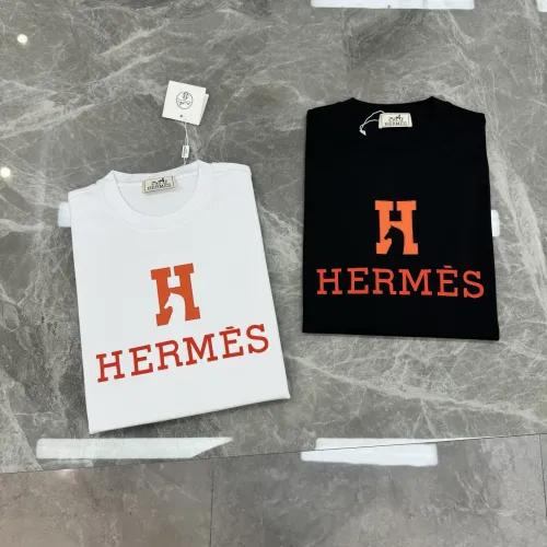 Cheap Hermes T-Shirts Short Sleeved For Men #1405336 Replica Wholesale [$72.00 USD] [ITEM#1405336] on Replica Hermes T-Shirts