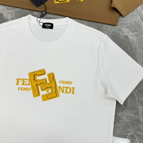 Cheap Fendi T-Shirts Short Sleeved For Men #1405339 Replica Wholesale [$80.00 USD] [ITEM#1405339] on Replica Fendi T-Shirts