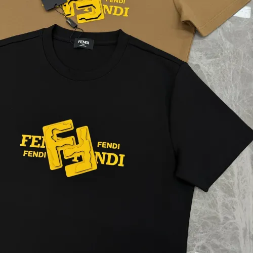 Cheap Fendi T-Shirts Short Sleeved For Men #1405342 Replica Wholesale [$80.00 USD] [ITEM#1405342] on Replica Fendi T-Shirts