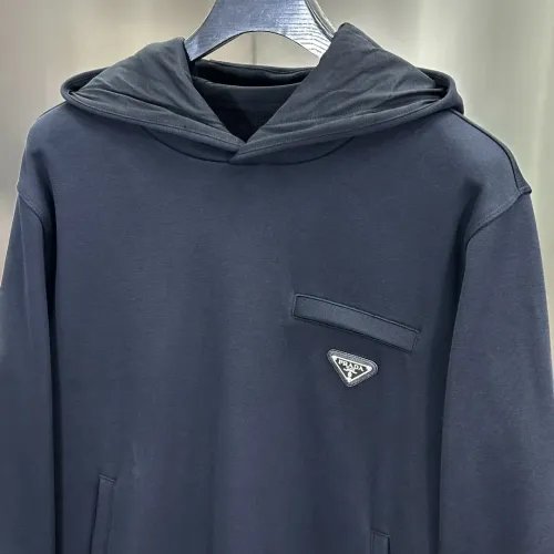 Cheap Prada Hoodies Long Sleeved For Men #1405381 Replica Wholesale [$96.00 USD] [ITEM#1405381] on Replica Prada Hoodies