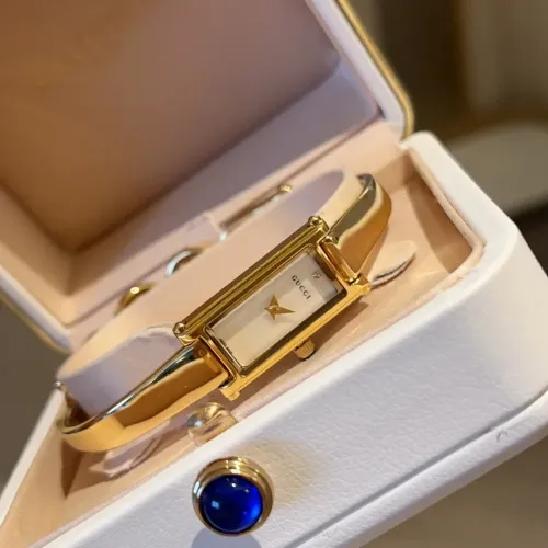 Gucci AAA Quality Watches In Gold For Women #1405395