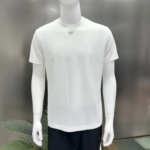 Cheap Prada T-Shirts Short Sleeved For Men #1405488 Replica Wholesale [$68.00 USD] [ITEM#1405488] on Replica Prada T-Shirts
