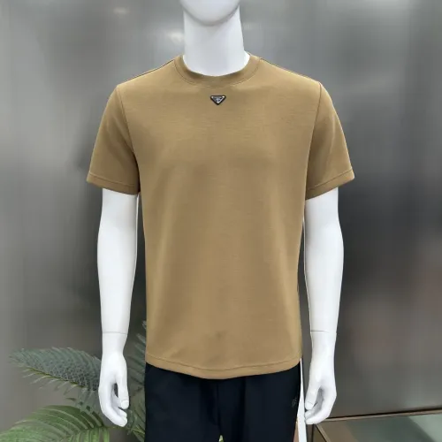 Cheap Prada T-Shirts Short Sleeved For Men #1405489 Replica Wholesale [$68.00 USD] [ITEM#1405489] on Replica Prada T-Shirts