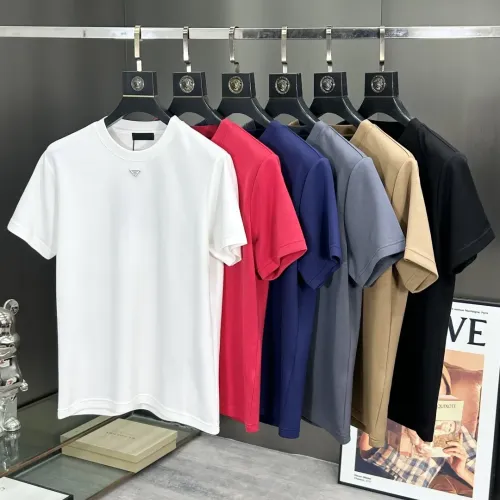 Cheap Prada T-Shirts Short Sleeved For Men #1405492 Replica Wholesale [$68.00 USD] [ITEM#1405492] on Replica Prada T-Shirts