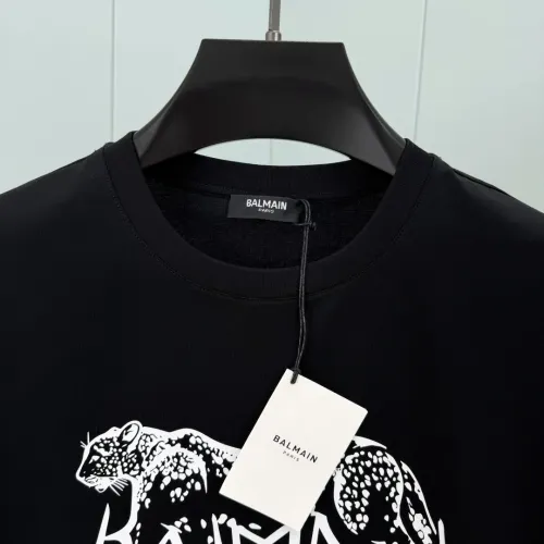 Cheap Balmain T-Shirts Short Sleeved For Unisex #1405495 Replica Wholesale [$72.00 USD] [ITEM#1405495] on Replica Balmain T-Shirts