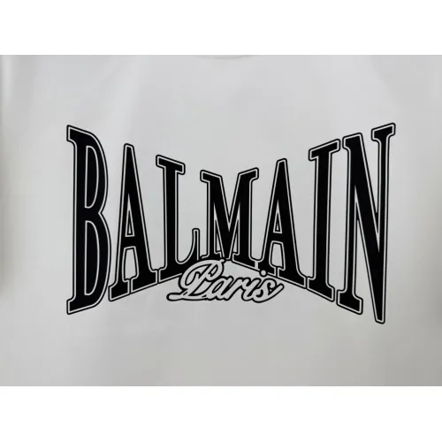 Cheap Balmain T-Shirts Short Sleeved For Unisex #1405496 Replica Wholesale [$72.00 USD] [ITEM#1405496] on Replica Balmain T-Shirts