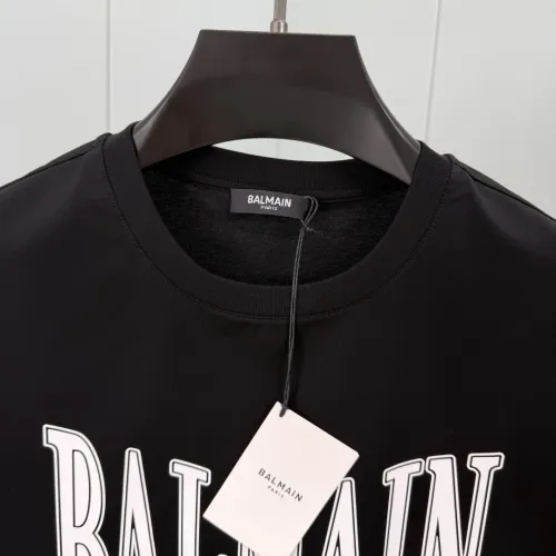 Cheap Balmain T-Shirts Short Sleeved For Unisex #1405497 Replica Wholesale [$72.00 USD] [ITEM#1405497] on Replica Balmain T-Shirts