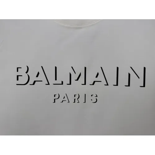 Cheap Balmain T-Shirts Short Sleeved For Unisex #1405504 Replica Wholesale [$72.00 USD] [ITEM#1405504] on Replica Balmain T-Shirts