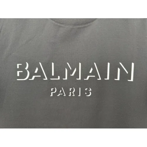 Cheap Balmain T-Shirts Short Sleeved For Unisex #1405506 Replica Wholesale [$72.00 USD] [ITEM#1405506] on Replica Balmain T-Shirts