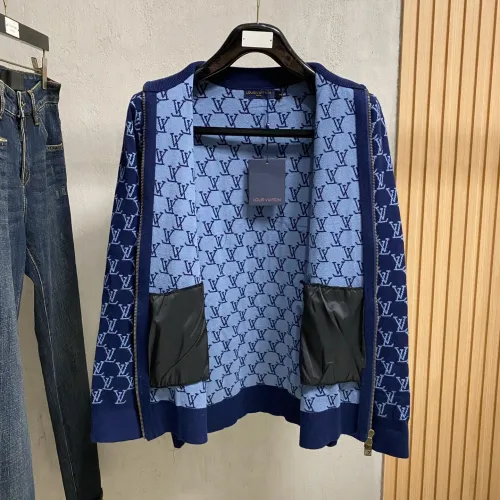 Cheap Louis Vuitton LV Sweaters Long Sleeved For Men #1405536 Replica Wholesale [$108.00 USD] [ITEM#1405536] on Replica Louis Vuitton LV Sweaters
