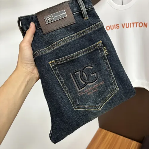 Cheap Dolce &amp; Gabbana D&amp;G Jeans For Men #1405551 Replica Wholesale [$68.00 USD] [ITEM#1405551] on Replica Dolce &amp; Gabbana D&amp;G Jeans