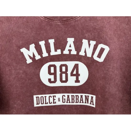 Cheap Dolce &amp; Gabbana D&amp;G T-Shirts Short Sleeved For Unisex #1405582 Replica Wholesale [$72.00 USD] [ITEM#1405582] on Replica Dolce &amp; Gabbana D&amp;G T-Shirts