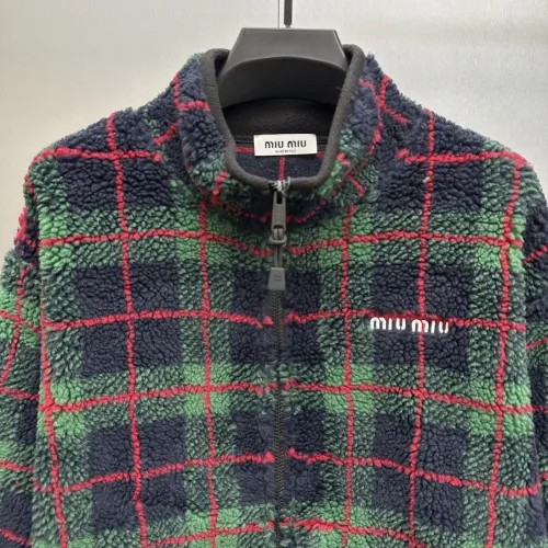 Cheap MIU MIU Jackets Long Sleeved For Men #1405586 Replica Wholesale [$96.00 USD] [ITEM#1405586] on Replica MIU MIU Jackets