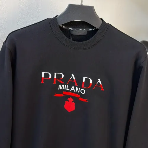 Cheap Prada Hoodies Long Sleeved For Men #1405592 Replica Wholesale [$80.00 USD] [ITEM#1405592] on Replica Prada Hoodies
