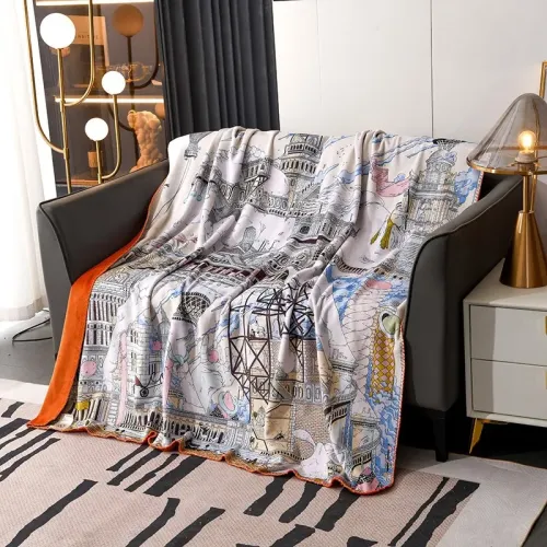 Cheap Hermes Blanket #1405728 Replica Wholesale [$115.00 USD] [ITEM#1405728] on Replica Hermes Blanket