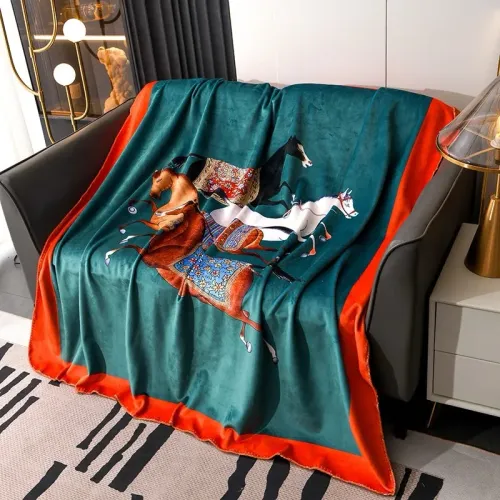 Cheap Hermes Blanket #1405745 Replica Wholesale [$72.00 USD] [ITEM#1405745] on Replica Hermes Blanket