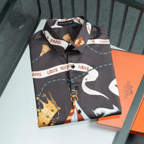 Cheap Louis Vuitton LV Shirts Long Sleeved For Men #1405853 Replica Wholesale [$48.00 USD] [ITEM#1405853] on Replica Louis Vuitton LV Shirts