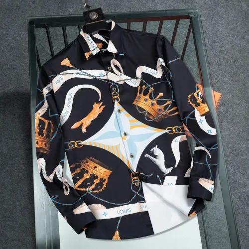 Louis Vuitton LV Shirts Long Sleeved For Men #1405854