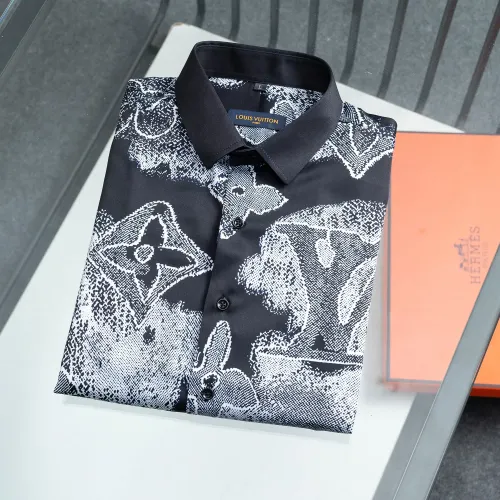 Cheap Louis Vuitton LV Shirts Long Sleeved For Men #1405857 Replica Wholesale [$48.00 USD] [ITEM#1405857] on Replica Louis Vuitton LV Shirts
