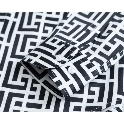 Cheap Balmain Shirts Long Sleeved For Men #1405861 Replica Wholesale [$38.00 USD] [ITEM#1405861] on Replica Balmain Shirts