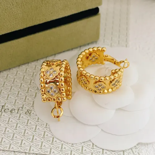 Cheap Van Cleef &amp; Arpels Earrings For Women #1406133 Replica Wholesale [$29.00 USD] [ITEM#1406133] on Replica Van Cleef &amp; Arpels Earrings