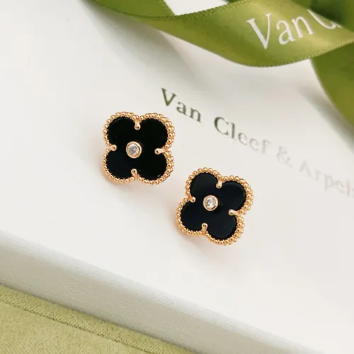 Cheap Van Cleef &amp; Arpels Earrings For Women #1406175 Replica Wholesale [$25.00 USD] [ITEM#1406175] on Replica Van Cleef &amp; Arpels Earrings