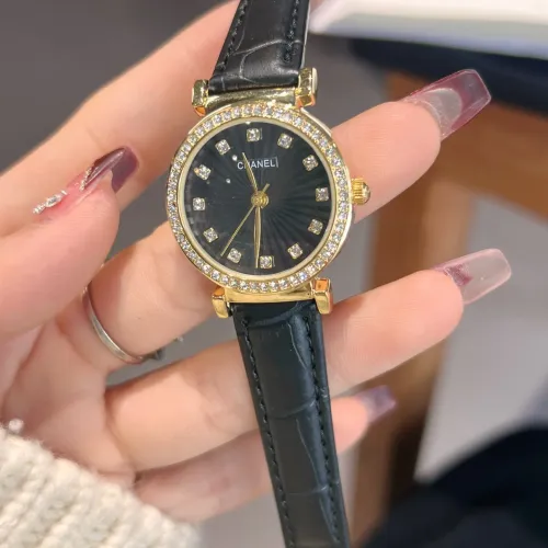 Chanel Watches In Gold #1406203