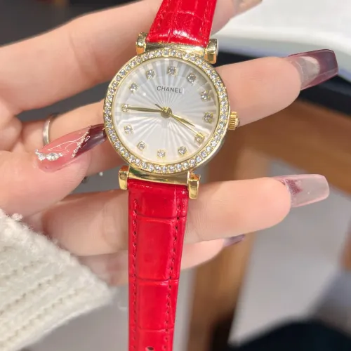 Chanel Watches In Gold #1406208