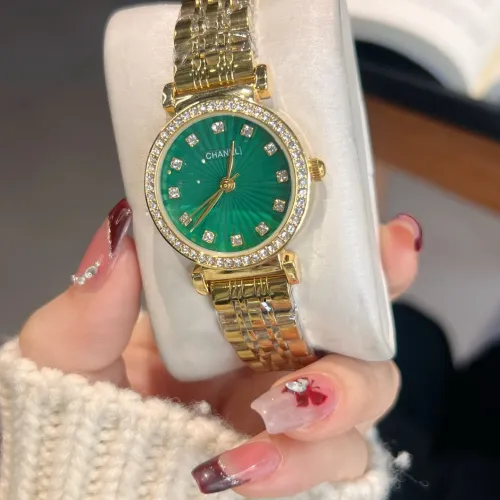 Chanel Watches In Gold #1406222