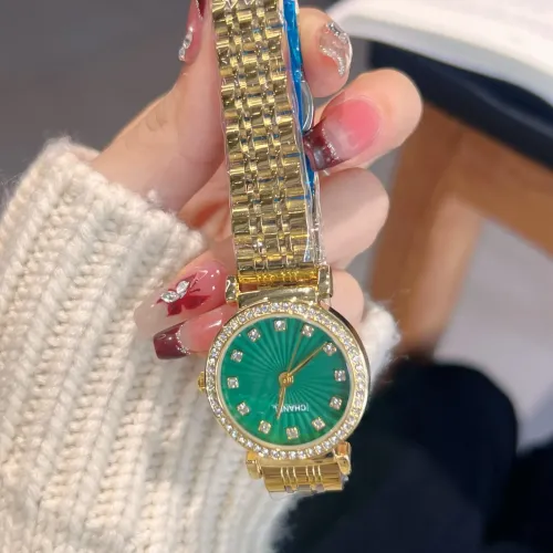 Cheap Chanel Watches In Gold #1406222 Replica Wholesale [$32.00 USD] [ITEM#1406222] on Replica Chanel Watches