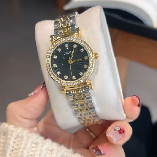 Chanel Watches In Gold #1406234