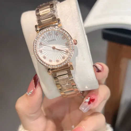 Chanel Watches In Rose Gold #1406236