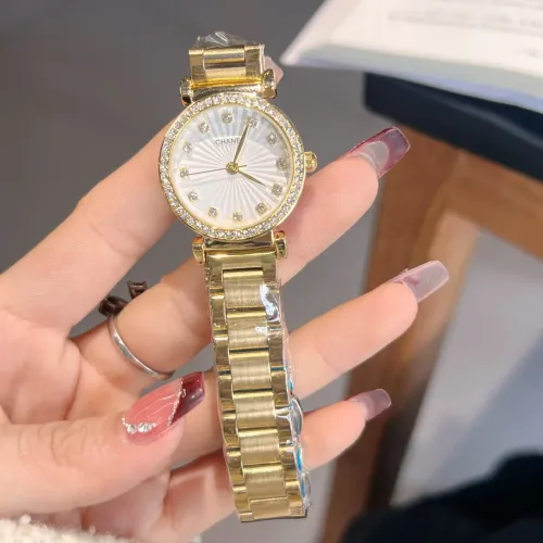 Cheap Chanel Watches In Gold #1406237 Replica Wholesale [$32.00 USD] [ITEM#1406237] on Replica Chanel Watches