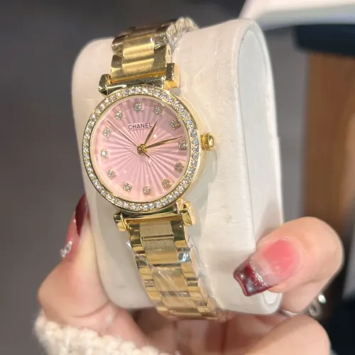 Chanel Watches In Gold #1406240