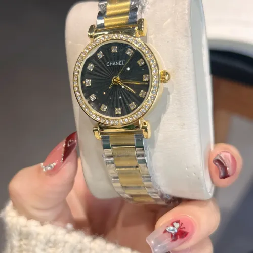 Chanel Watches In Gold #1406254