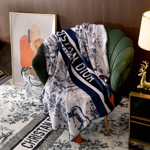 Cheap Christian Dior Blanket #1406257 Replica Wholesale [$115.00 USD] [ITEM#1406257] on Replica Christian Dior Blanket